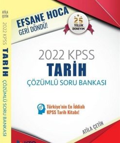 2022 Kpss Tarih Çözümlü Soru Bankası Kitabı