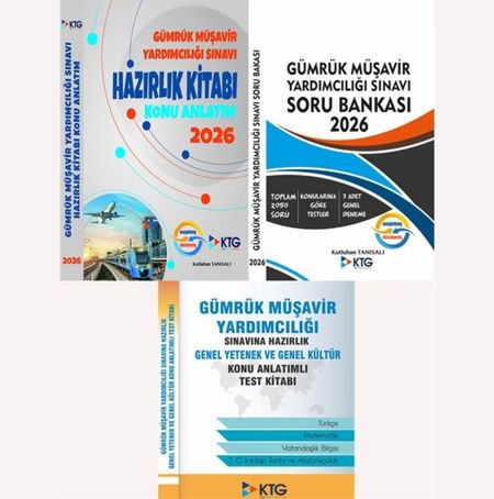 2026 Gümrük Müşavi̇r Yardımcılığı Sınavı Hazırlık Seti̇