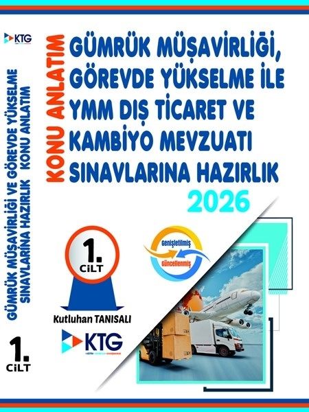2026 Gümrük Müşavi̇rli̇ği̇, Görevde Yükselme ve Yemi̇nli̇ Mali̇ Müşavi̇rli̇k - YMM Sinavlarina Hazırlık Ki̇tabı - Konu Anlatım-2 Ci̇lt