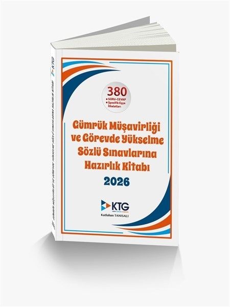 2026 Gümrük Müşavi̇rli̇ği̇ ve Görevde Yükselme Sözlü Sınavlarına Hazırlık Kitabı