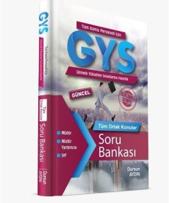 Görevde Yükselme Sınavlarına Hazırlık Soru Bankası (Tüm Ortak Konular)