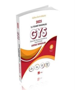 T.C Ti̇caret Bakanlığı Görevde Yükselme Sınavlarına Hazırlık Ki̇tabı Ortak Konular Gökhan Semi̇h Usalan