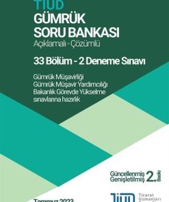 TİUD Gümrük Soru Bankası-2023