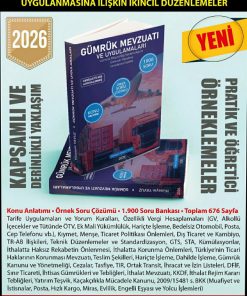 2026 Gümrük Soru Bankası Gümrük Mevzuatı ve Uygulamaları - Hüseyi̇n Yavuz