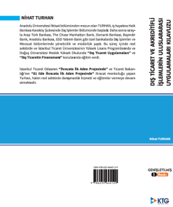 Alternative view of DIŞ TİCARET  VE  AKREDİTİFLİ İŞLEMLERİN  ULUSLARARASI  UYGULAMALARI  KILAVUZU